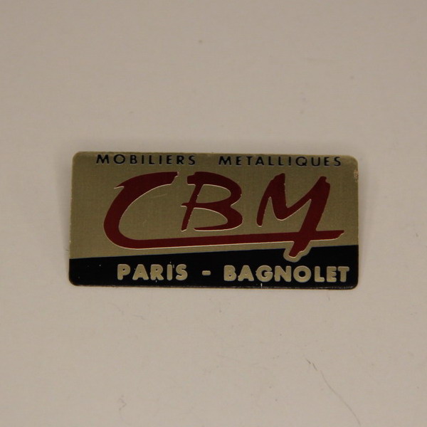 Plaque CBM Bagnolet